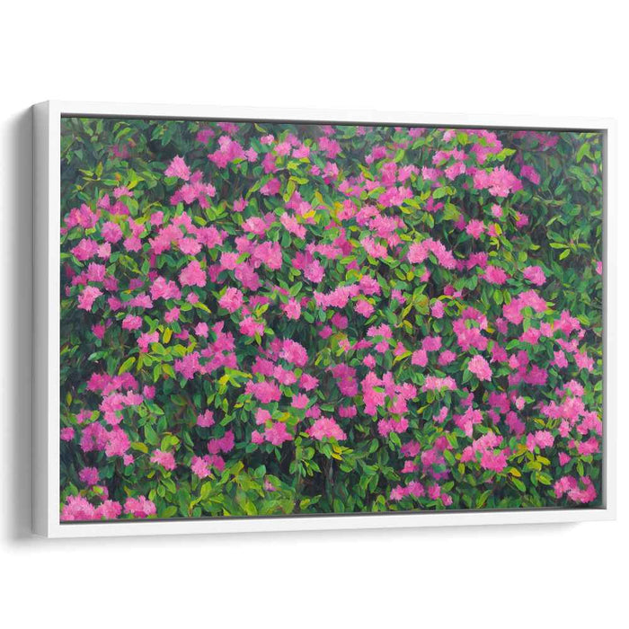 Cubist Oil Rhododendron #130