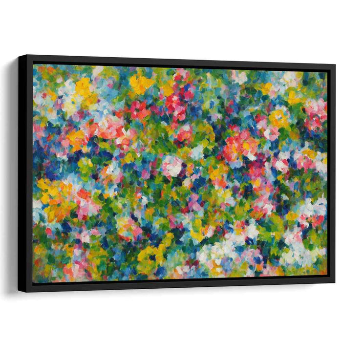 Cubist Oil Tropical Flowers #107