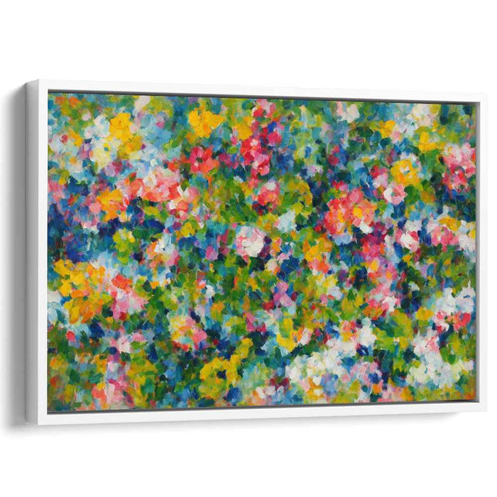 Cubist Oil Tropical Flowers #107