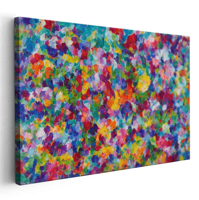 Cubist Oil Tropical Flowers #116