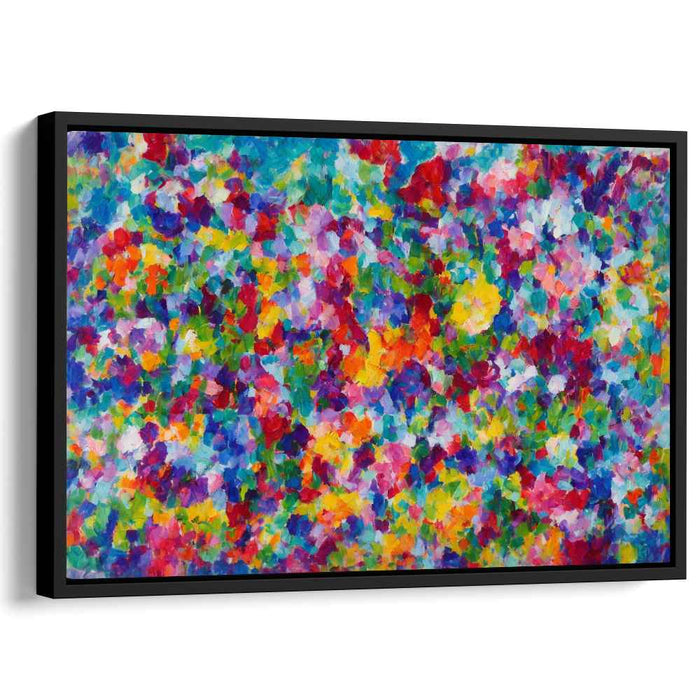 Cubist Oil Tropical Flowers #116