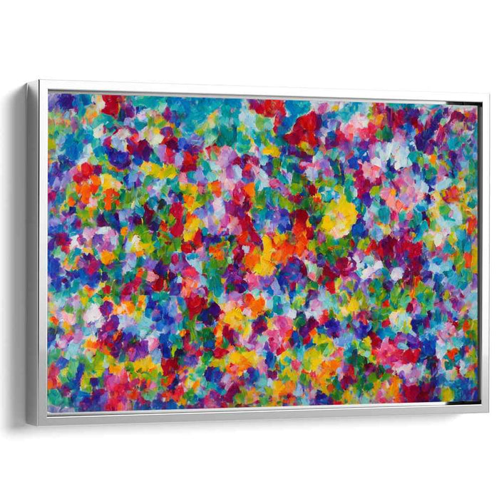 Cubist Oil Tropical Flowers #116