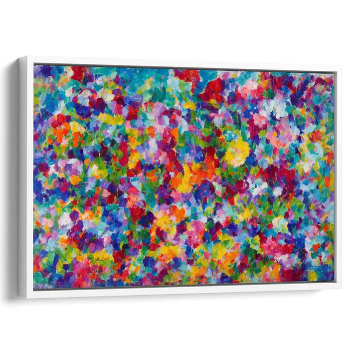 Cubist Oil Tropical Flowers #116