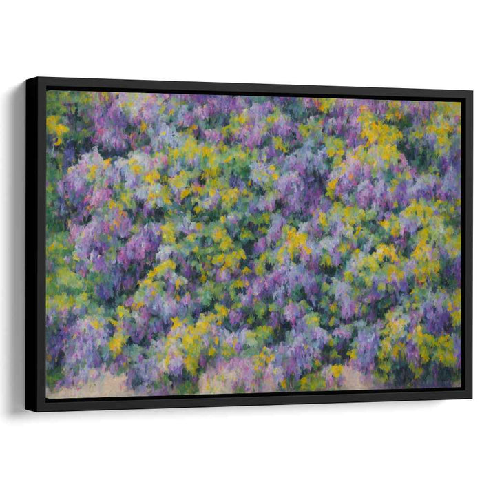 Cubist Oil Wisteria #101