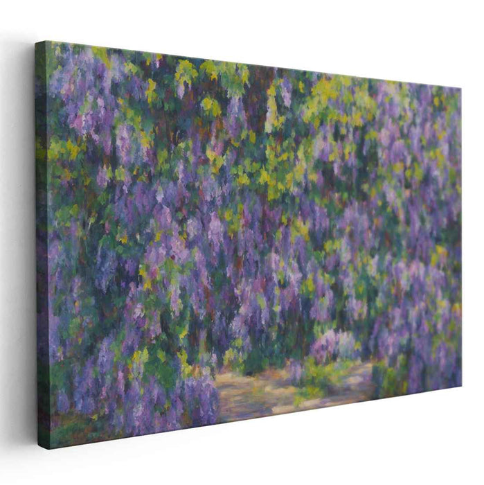 Cubist Oil Wisteria #102