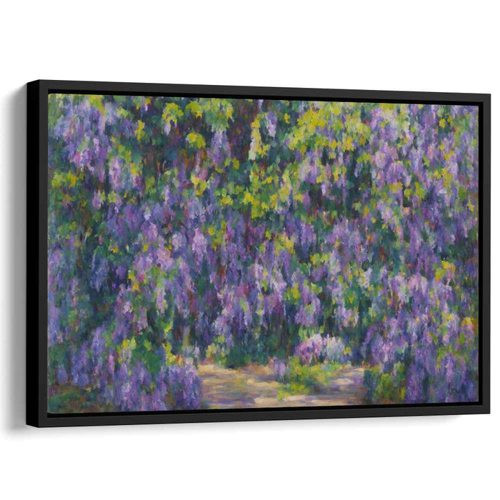 Cubist Oil Wisteria #102