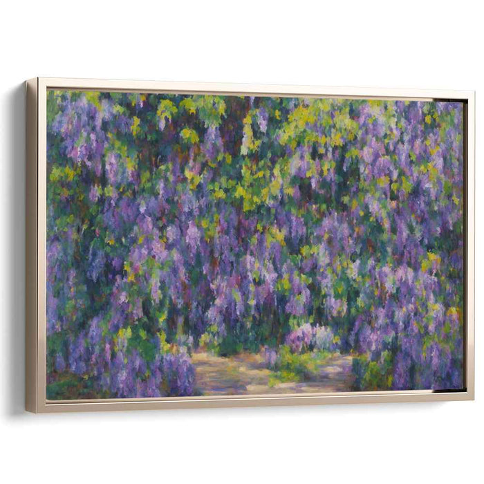 Cubist Oil Wisteria #102
