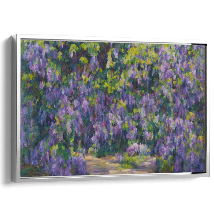 Cubist Oil Wisteria #102