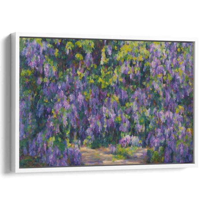 Cubist Oil Wisteria #102