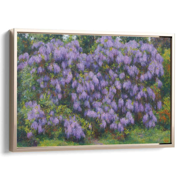 Cubist Oil Wisteria #110