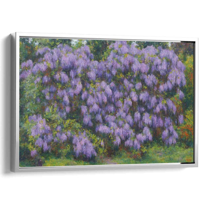 Cubist Oil Wisteria #110