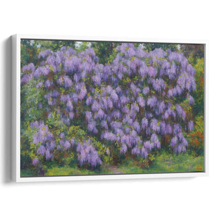 Cubist Oil Wisteria #110