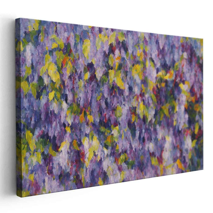 Cubist Oil Wisteria #117