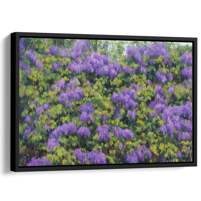 Whispers Of Eden's Palette: A Lush Impressionist Garden Canvas Art