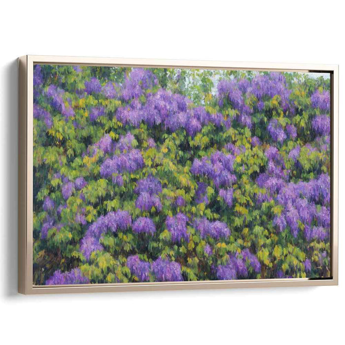 Whispers Of Eden's Palette: A Lush Impressionist Garden Canvas Art