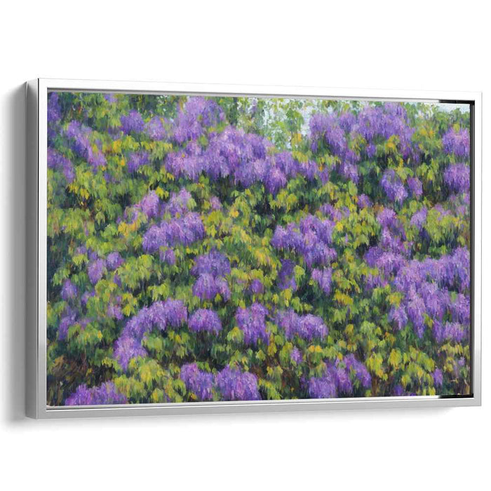 Whispers Of Eden's Palette: A Lush Impressionist Garden Canvas Art