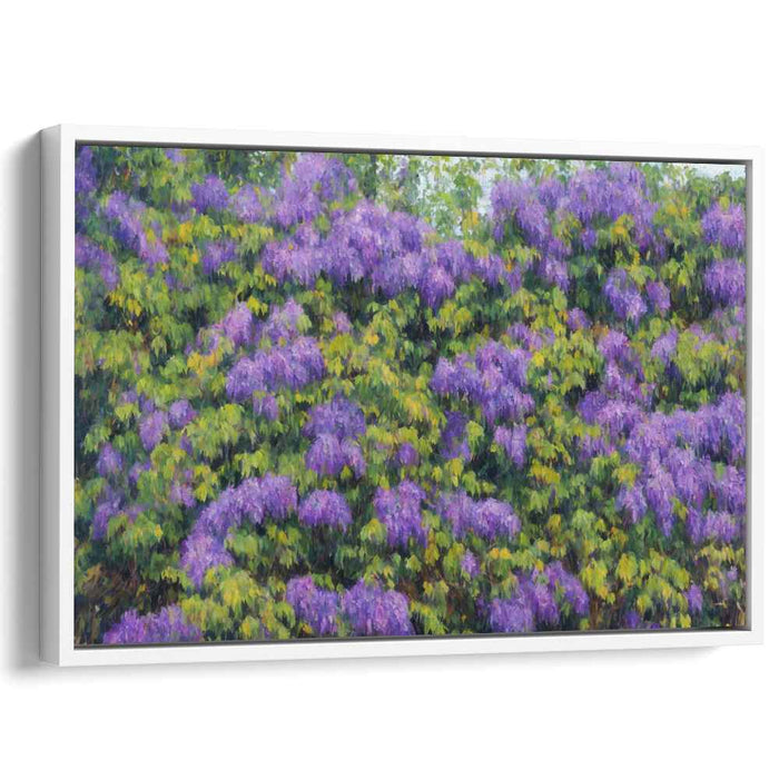 Whispers Of Eden's Palette: A Lush Impressionist Garden Canvas Art