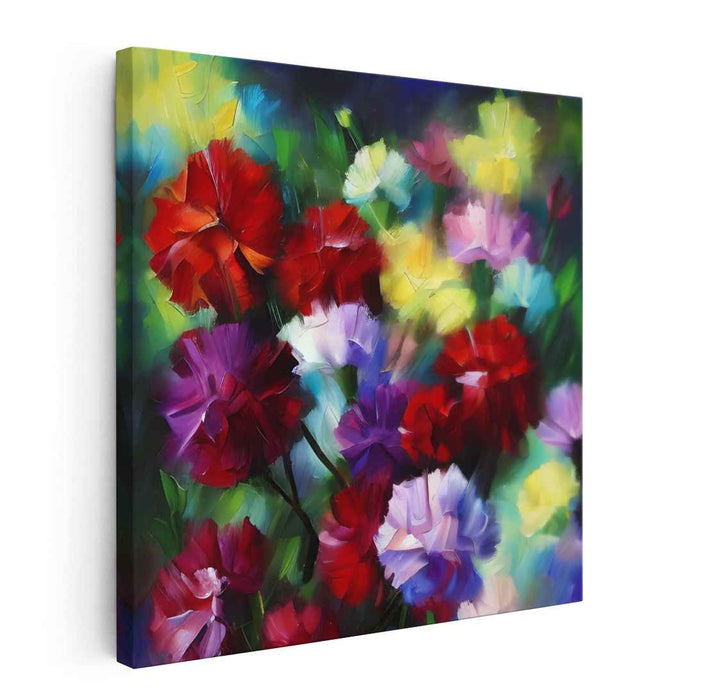 Cubist Painting Carnations #001