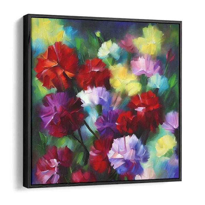 Cubist Painting Carnations #001