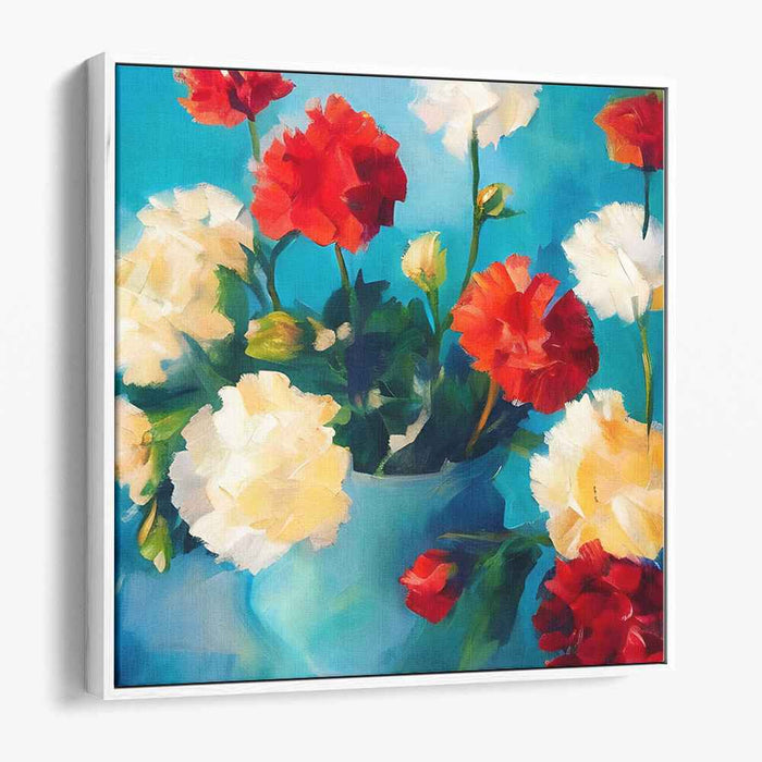 Cubist Painting Carnations #007