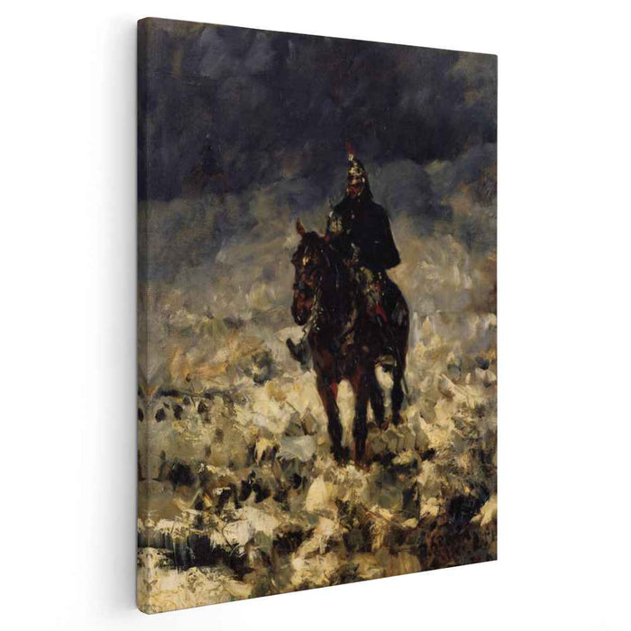 Cuirassier (1881) by Henri de Toulouse-Lautrec