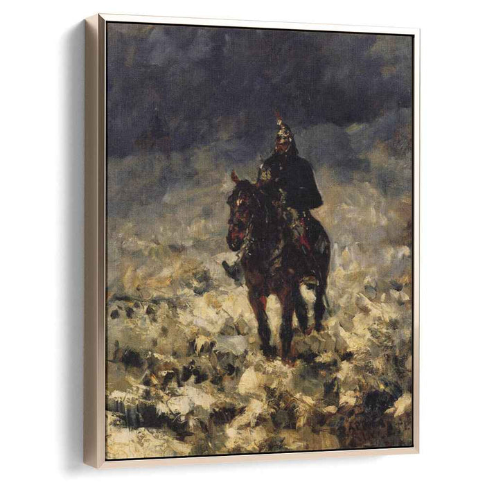 Cuirassier (1881) by Henri de Toulouse-Lautrec