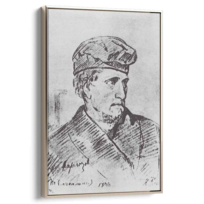 D.V. Karakozov (1866) by Ilya Repin