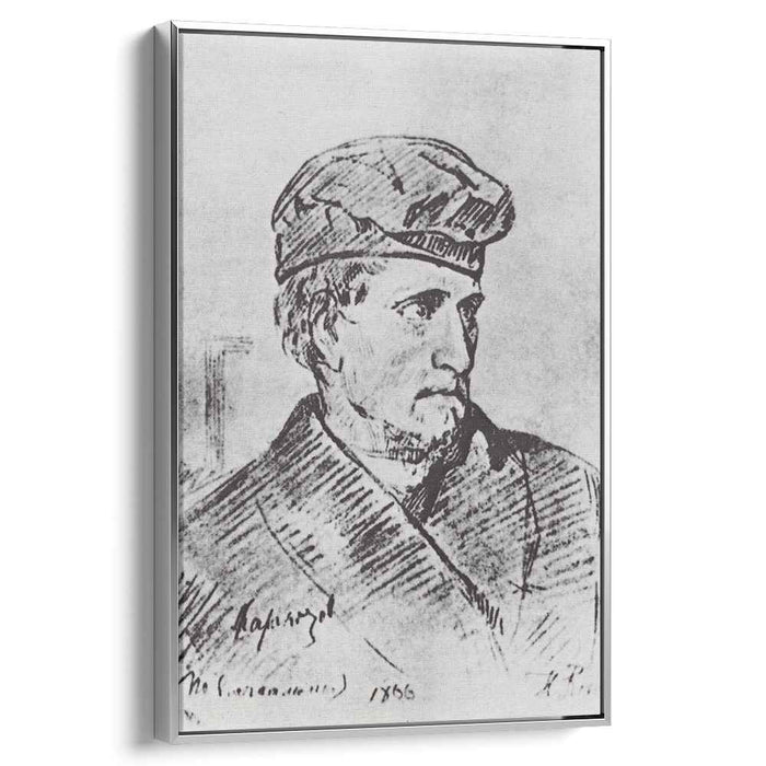 D.V. Karakozov (1866) by Ilya Repin