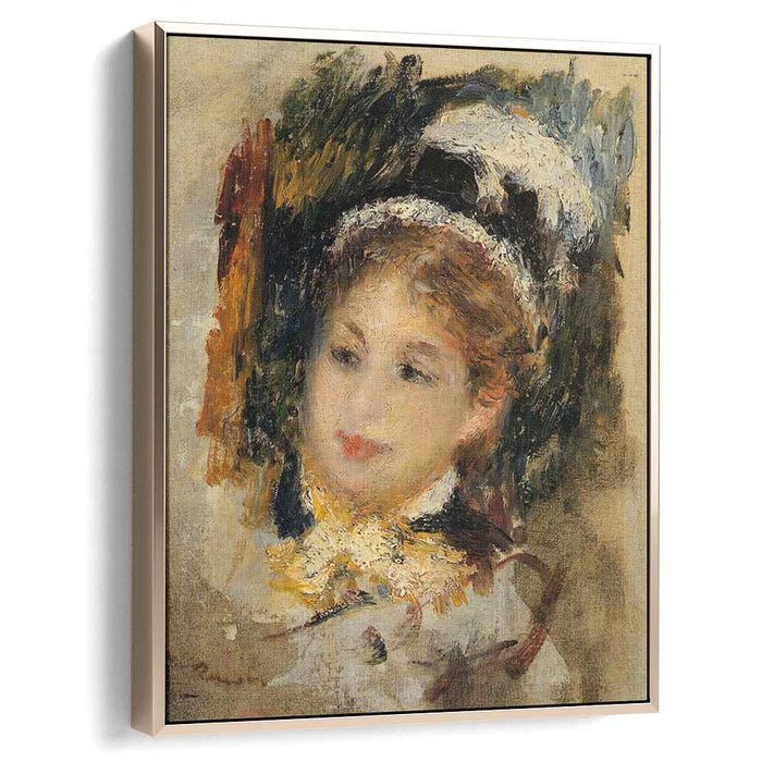 Dame en toilette de Ville (1875) by Pierre-Auguste Renoir