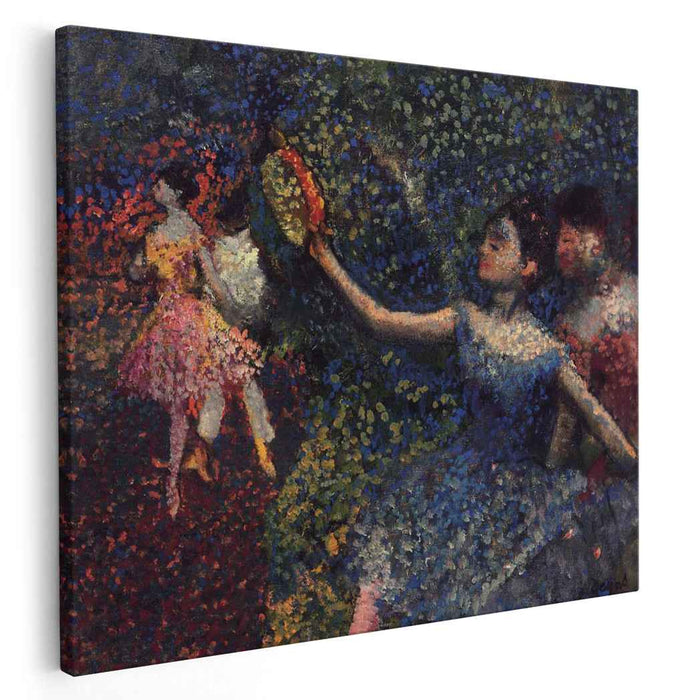 Dancer and Tambourine (1897) by Edgar Degas