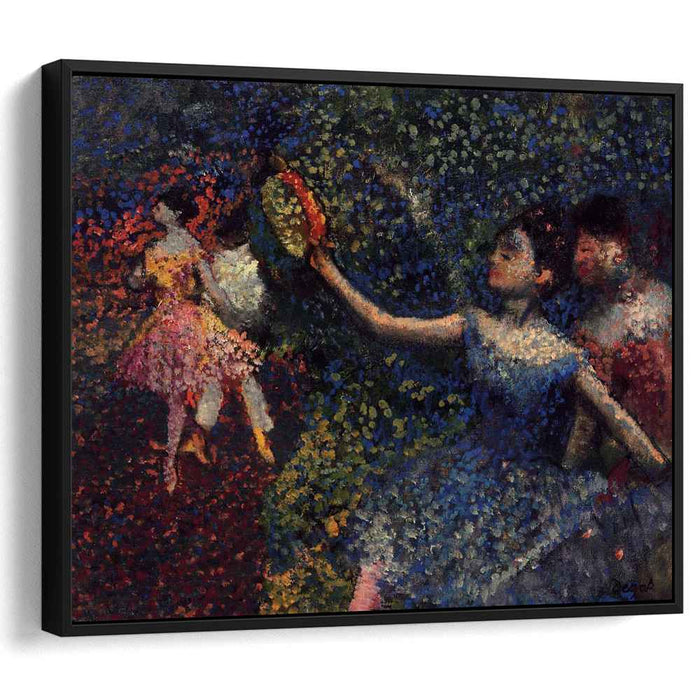 Dancer and Tambourine (1897) by Edgar Degas