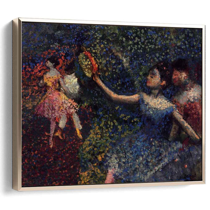 Dancer and Tambourine (1897) by Edgar Degas