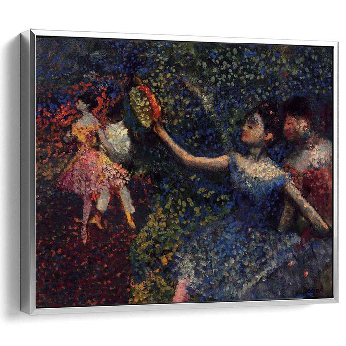 Dancer and Tambourine (1897) by Edgar Degas