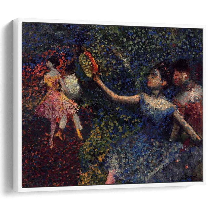 Dancer and Tambourine (1897) by Edgar Degas