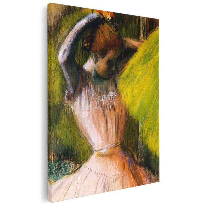 Dancer arranging her hair (1902) by Edgar Degas