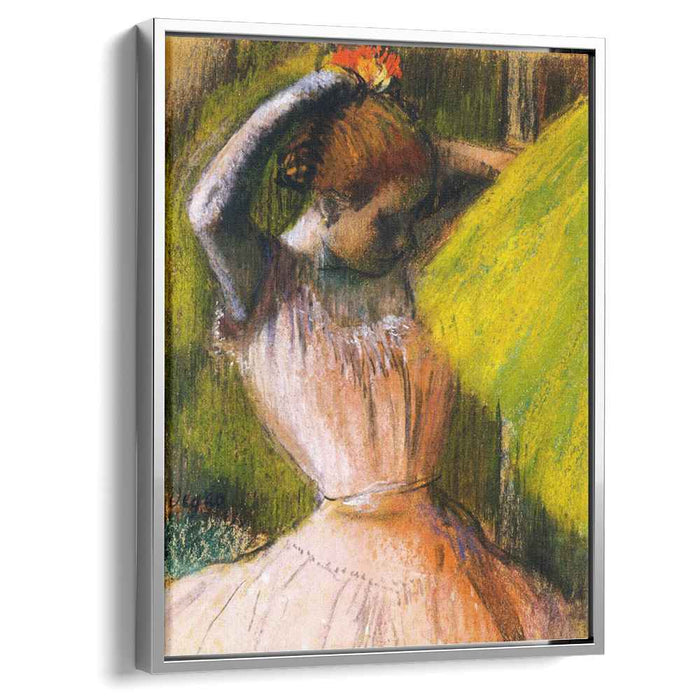 Dancer arranging her hair (1902) by Edgar Degas