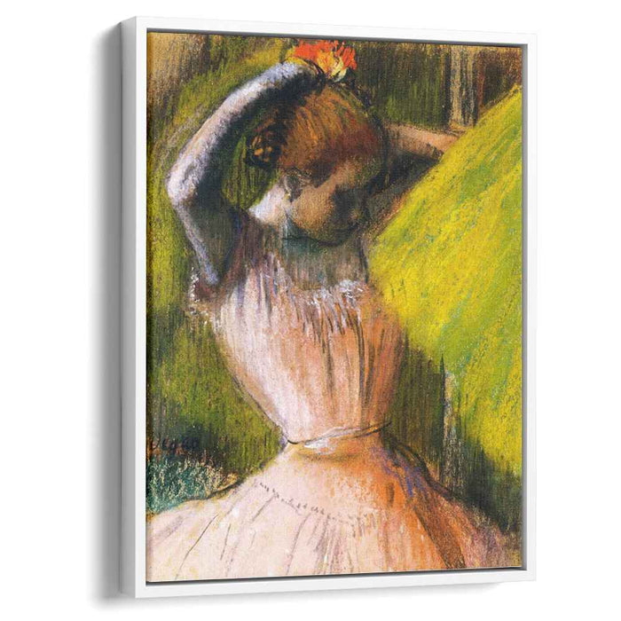 Dancer arranging her hair (1902) by Edgar Degas
