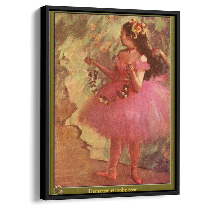 Dancer in pink dress (1880) by Edgar Degas