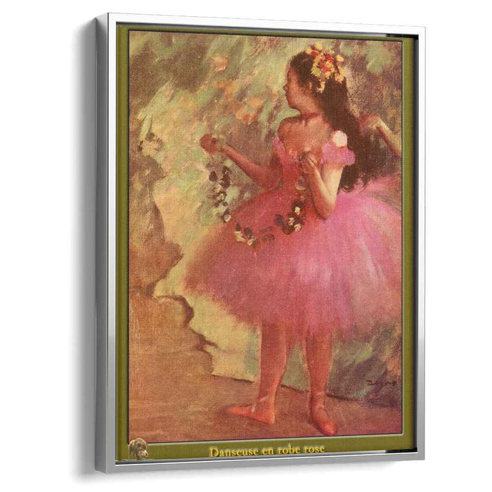 Dancer in pink dress (1880) by Edgar Degas