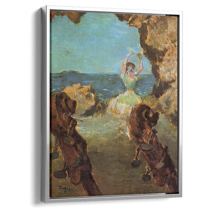 Dancer on Stage (1890) by Edgar Degas