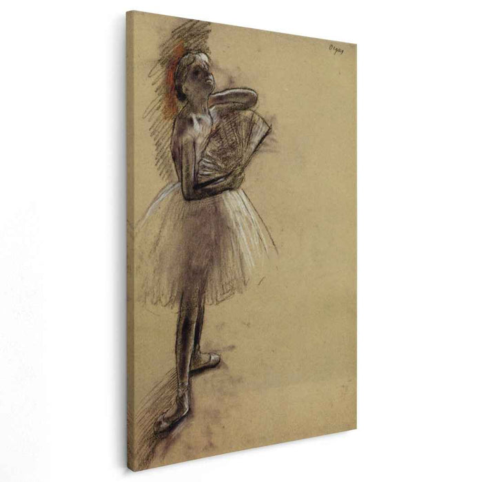 Dancer with a Fan (1880) by Edgar Degas