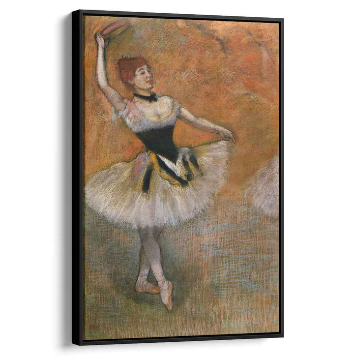 Dancer with Tambourine (1882) by Edgar Degas