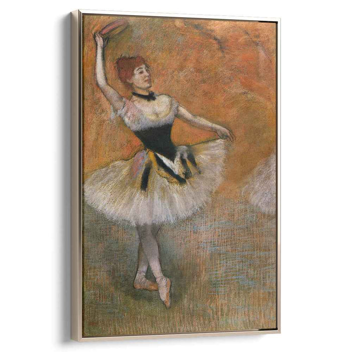 Dancer with Tambourine (1882) by Edgar Degas