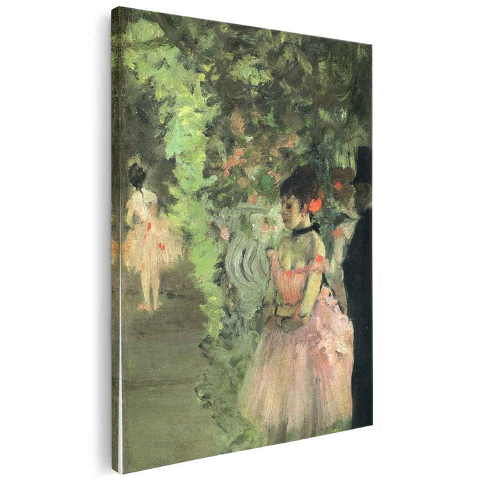 Dancers Backstage (1872) by Edgar Degas