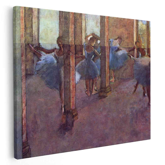 Dancers in Foyer (1890) by Edgar Degas