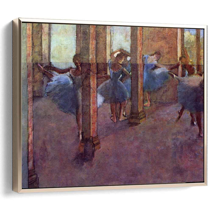 Dancers in Foyer (1890) by Edgar Degas