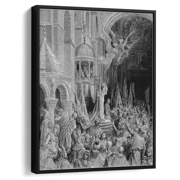 Dandolo, Doge of Venice, Preaching the Crusade by Gustave Dore