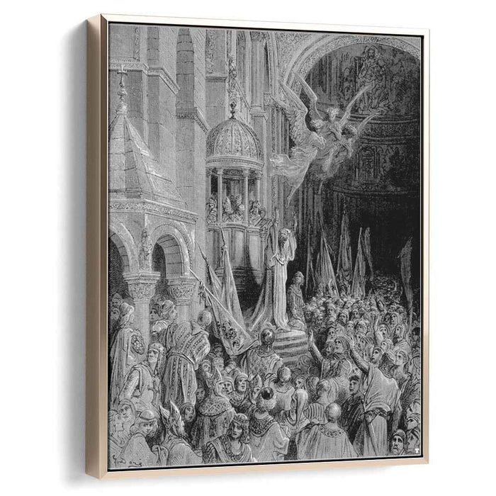 Dandolo, Doge of Venice, Preaching the Crusade by Gustave Dore