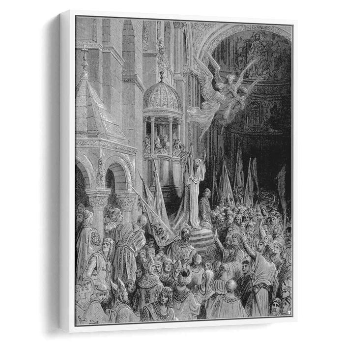 Dandolo, Doge of Venice, Preaching the Crusade by Gustave Dore
