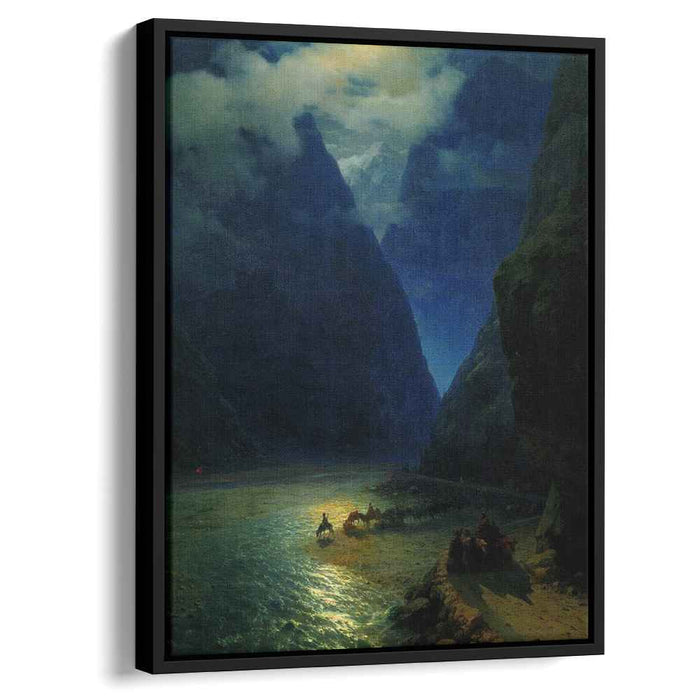 Darial Gorge (1862) by Ivan Aivazovsky